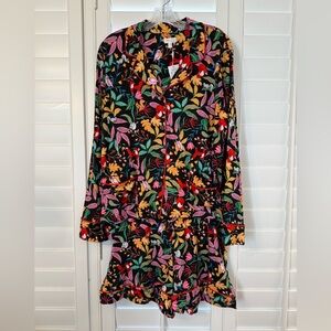 Beauty sleep Vibrant Floral Long Sleeve pj set